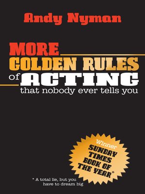 cover image of More Golden Rules of Acting